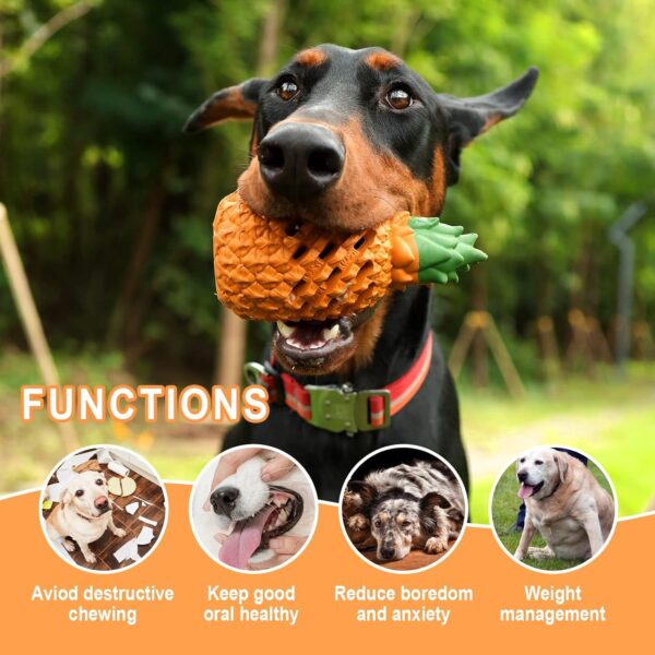 Dog Toys For Dogs Pineapple Dog Chew Toys For Aggressive Chewers Indestructible Dog Toys For Aggressive Chewers Dog Toys For Aggressive Chewers - Image 3