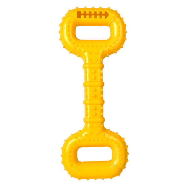 Dog Bones For Aggressive Chewers, Dog Chews Toys Long Lasting, Interactive Dog Bone Toys With Pull Band, Dog Teething Toy - Image 5